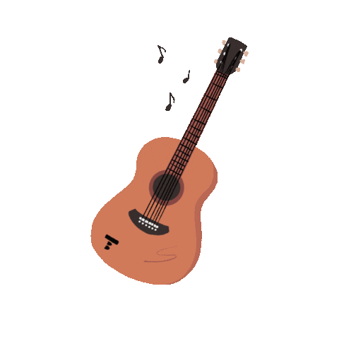 Guitar Sticker GIF